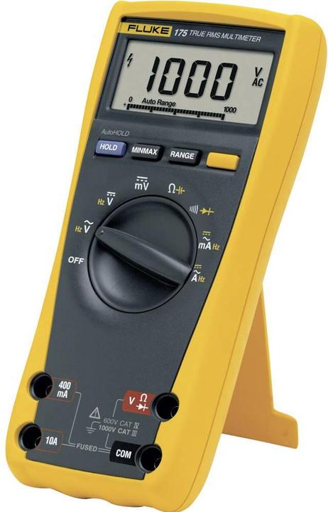 Fluke 175 Hand-Multimeter kalibriert (ISO) digital CAT III 1000 V, CAT IV 600 V (CAT IV 600V, CAT III 1000V)