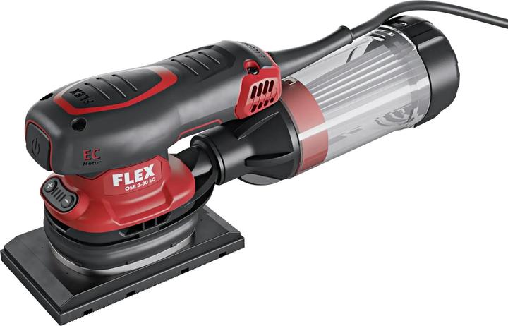 Produktbild Flex-Tools 532019 OSE 2-80 EC Exzenterschleifer 80x130 mit Drehzahlregelung (Schwingschleifer, 260 W)