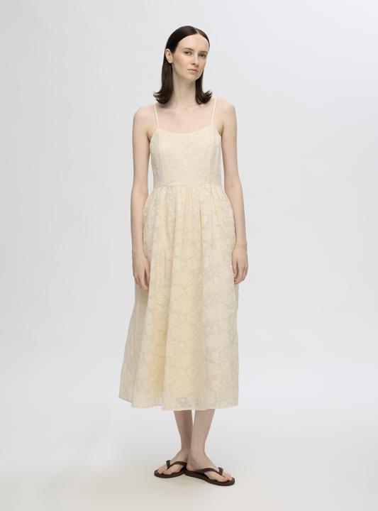 Image du produit Selected Femme Broderie Anglaise Robe midi (40)