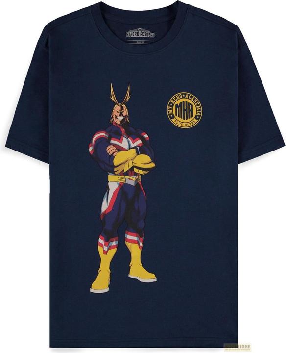 Image du produit Difuzed MY HERO ACADEMIA - Navy All Might Quote - T-shirt Homme (XL) (XL)