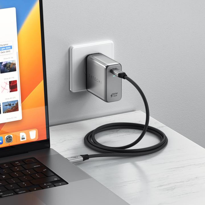 Image du produit Satechi USB C – USB C (1.20 m, USB 4.0)