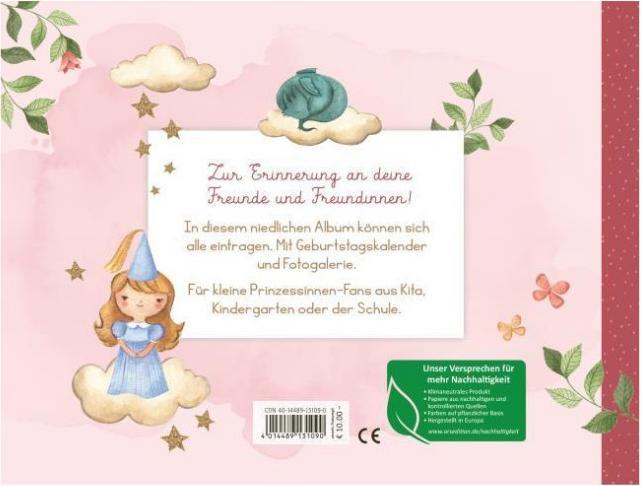 Immagine prodotto Freundebuch - Prinzessin (Tedesco, 2023)