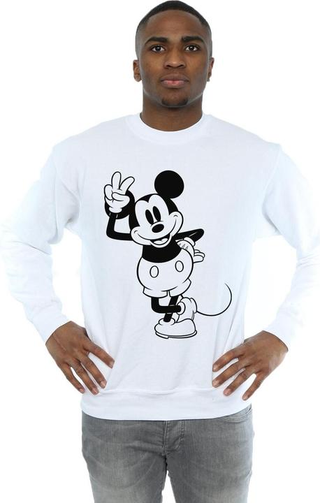 Immagine prodotto Disney Mickey Mouse Peace Hand Felpa Uomo (XXL)