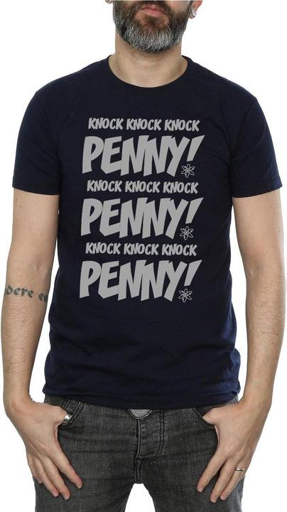 Immagine prodotto Dam Maglietta Uomo Sheldon Knock Knock Penny (L)