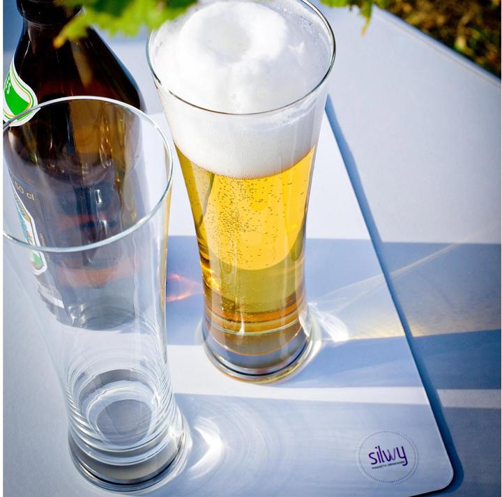 Actual product image Silwy Outdoor Beer Glass Crystal Glasses Set of 2 (0.33 l, 2 x)