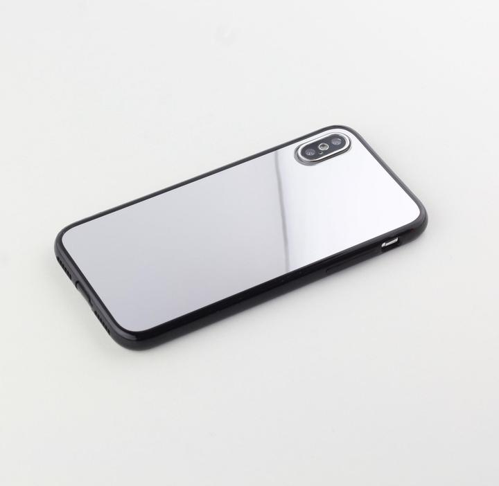 Image du produit PhoneLook Coque Miroir bords en silicone noirs (Apple iPhone X, Apple iPhone XS)
