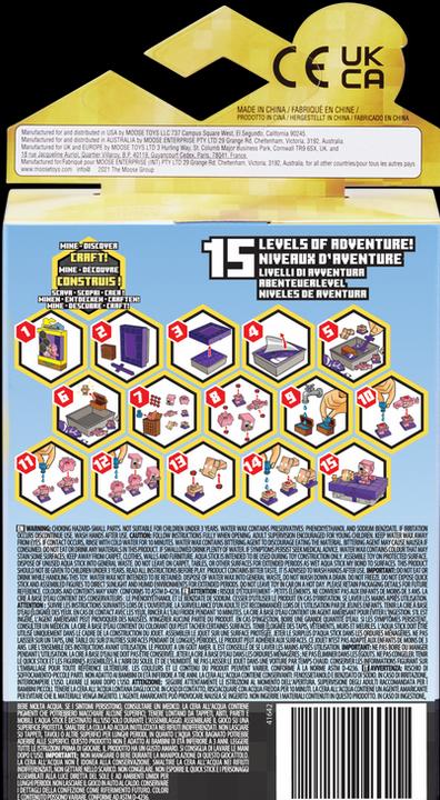 Produktbild Moose Treasure X Set Minecraft + Gift Hasbro Troll