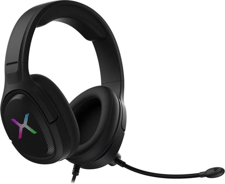 Image du produit Krux Słuchawki Popz RGB Czarne (KRX0091) (Filaire)