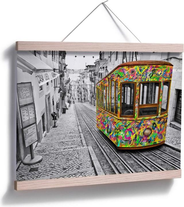 Produktbild Trenddeko Ben Heine - Tram in Lissabon (60 x 50 cm)