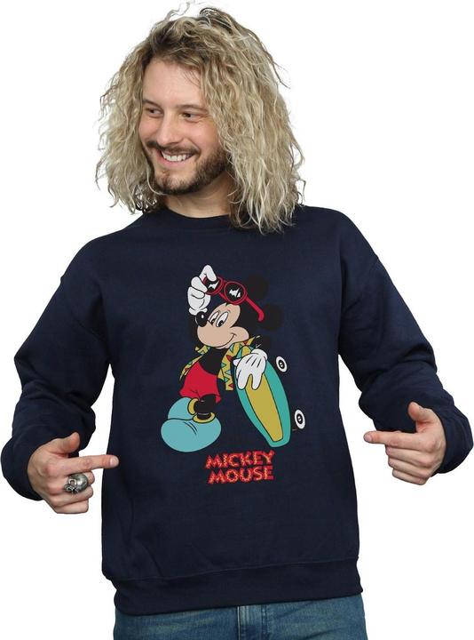 Actual product image Disney Mens Mickey Mouse Skate Dude Sweatshirt (M)