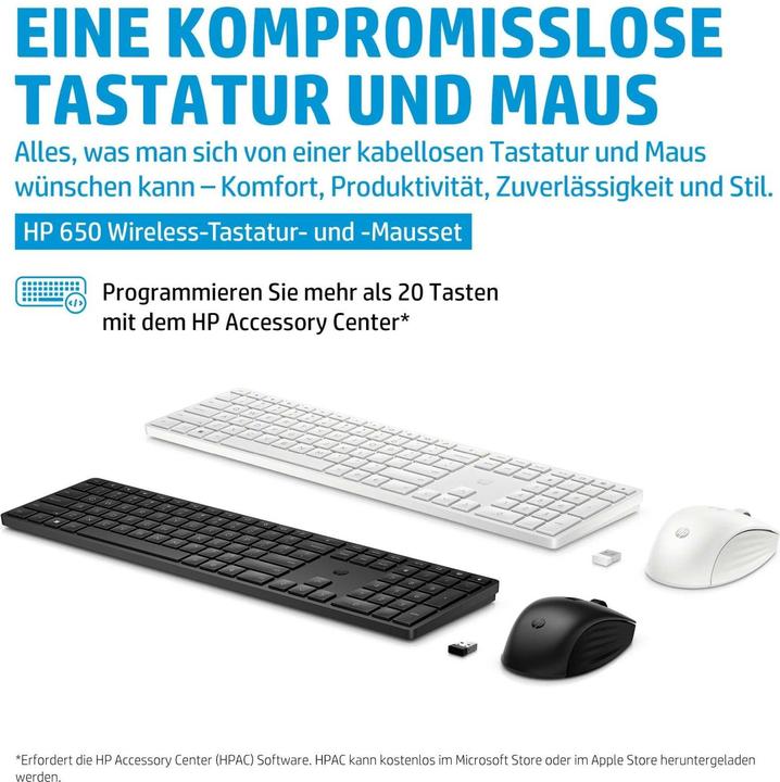 Actual product image HP 650 (DE, Wireless)