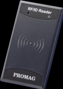 Actual product image Promag MF7, RS232 RFID reader, 13.56 MHz (ISO14443, MIFARE, DESFire), open cable end, contactless (up to