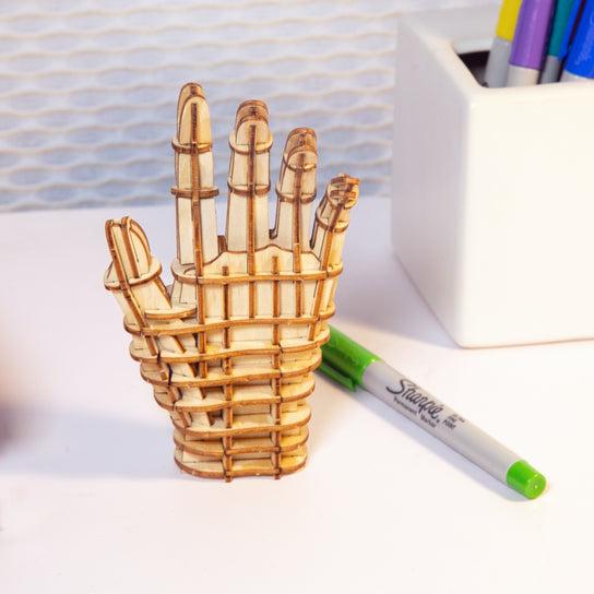 Image du produit Kikkerland Puzzle 3D à la main (1 pièces)