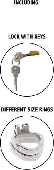 Actual product image Hidden Desire Extreme chastity pump cage