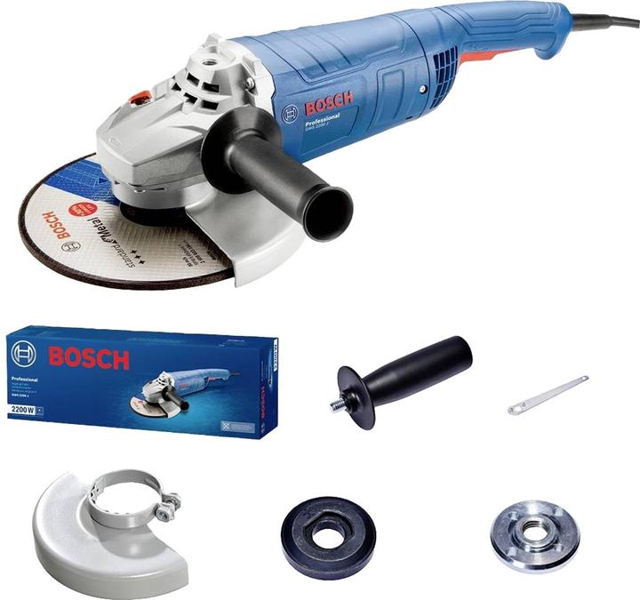 Actual product image Bosch Professional GWS 2200 J 06018F4000 Angle grinder 230 mm 2200 W 230 V (230 mm)