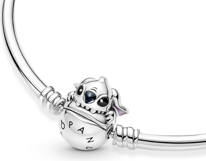 Image du produit Pandora Stitch mordant de Disney (17 cm, Émail, Argent 925)