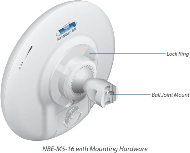 Produktbild Ubiquiti NanoBeam M, NBE-M5-16 (150 Mbit/s)