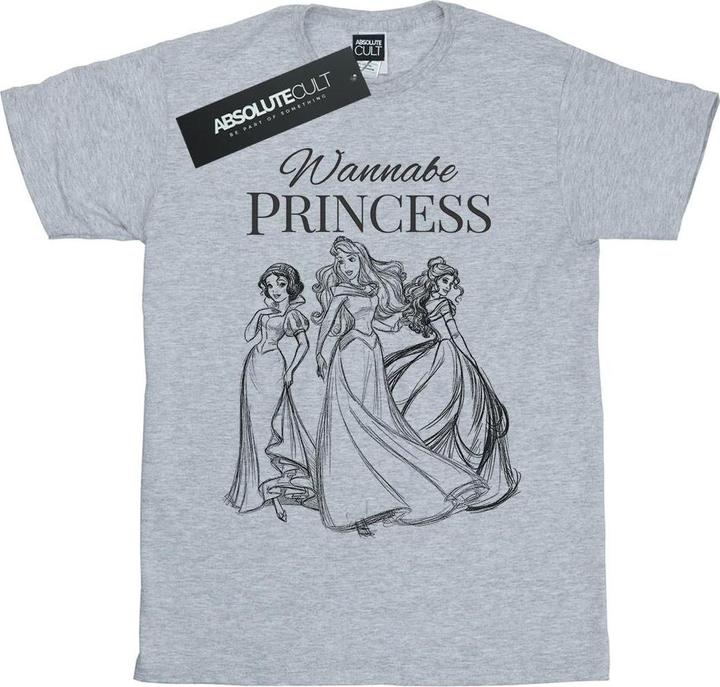 Immagine prodotto Disney Princess Wannabe Princess Maglietta Ampia Donna (L)