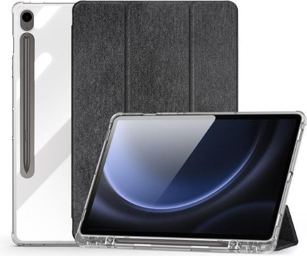 Actual product image Dux Ducis Unid Series Leather Bookcover Cover (Galaxy Tab S9 FE, Galaxy Tab S9)