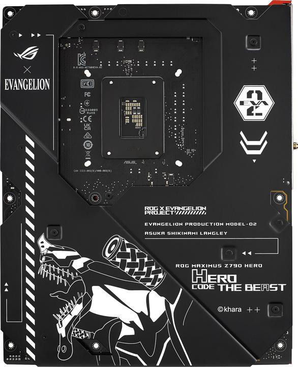 Actual product image ASUS ROG Maximus Z790 Hero EVA-02 Edition (LGA 1700, Intel Z790, ATX)