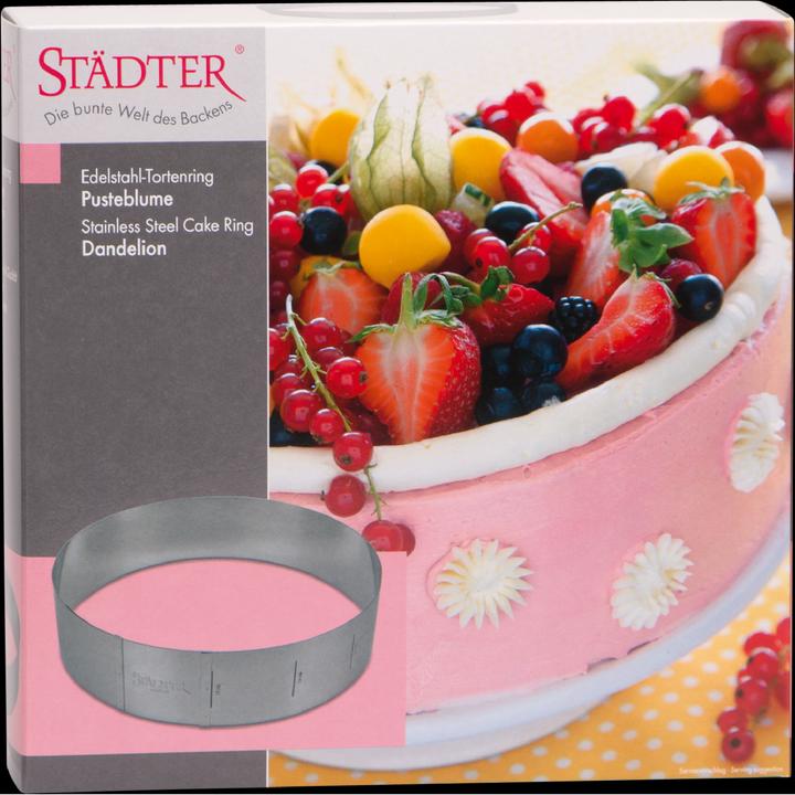 Image du produit Städter Tortenring verstellbar (30 cm)