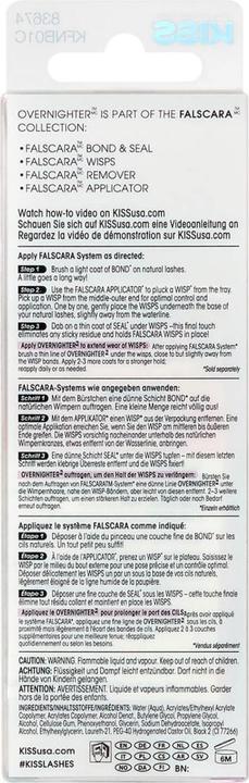 Produktbild KISS Lashes - Falscara Overnighter
