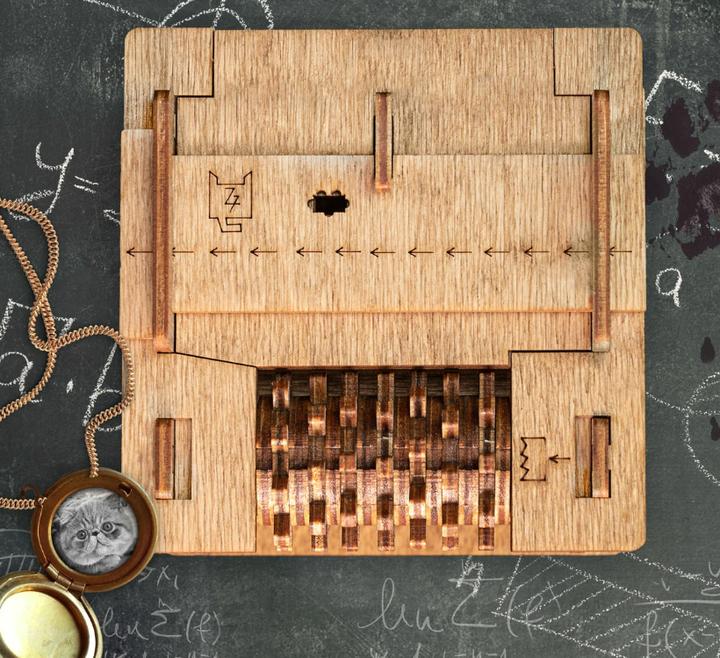 Actual product image iDventure Cluebox - Schrödinger's cat (German, French, English)