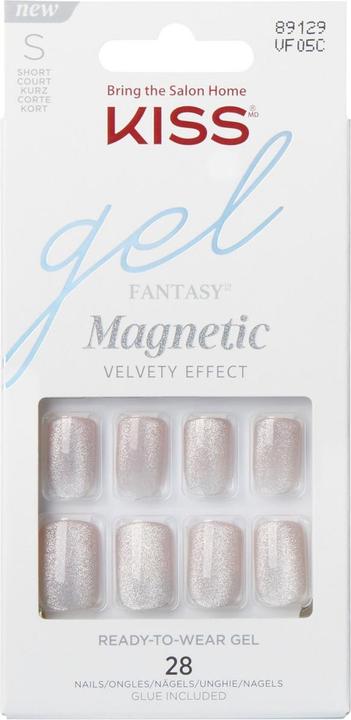 KISS Nails - Gel Fantasy Magnetic Dignity (Nagelkleber, Schwarz)