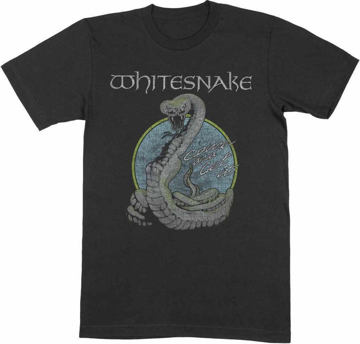 Actual product image Whitesnake Unisex Adult Come And Get It T-Shirt (L)