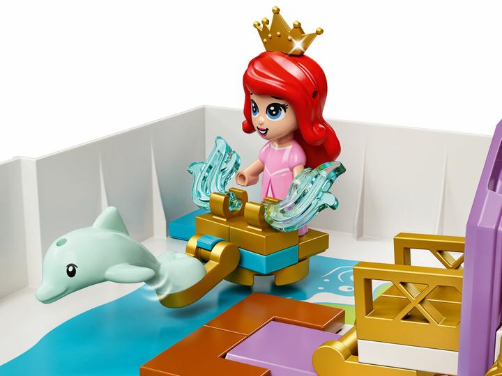 Produktbild LEGO Märchenbuch Abenteuer mit Arielle, Belle, Cinderella und Tiana (43193, LEGO Disney)