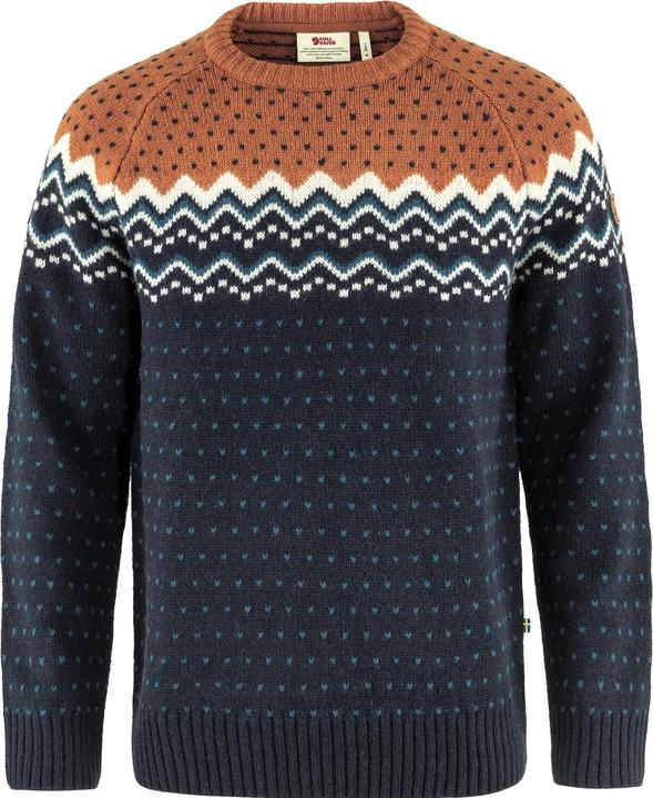 Dark Navy-Terracotta Brown