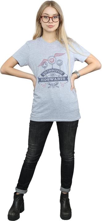 Produktbild Quidditch At Hogwarts Boyfriend Fit TShirt (XL)