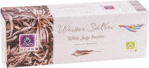 Image du produit Berk Bâtons d'encens "Sauge blanche", lot de 12