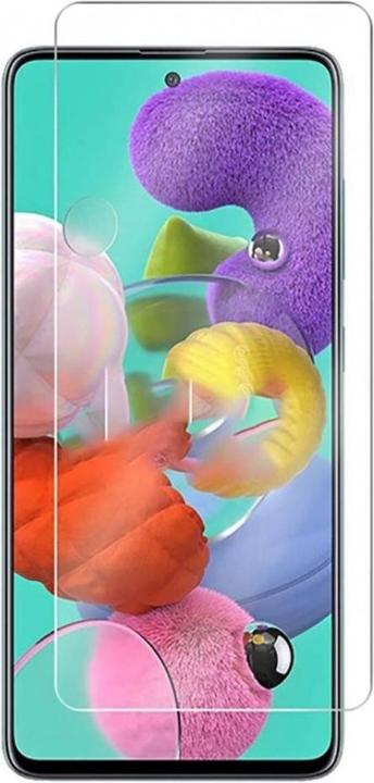 Screenguard Samsung Galaxy A51 4G Panzerglas Schutzfolie Case Friendly Design (1 Stück, Samsung Galaxy A51)
