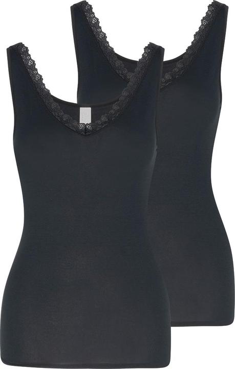 Actual product image Nina von C. 2 Pack Cosy Undershirt / Top (48, 4XL)