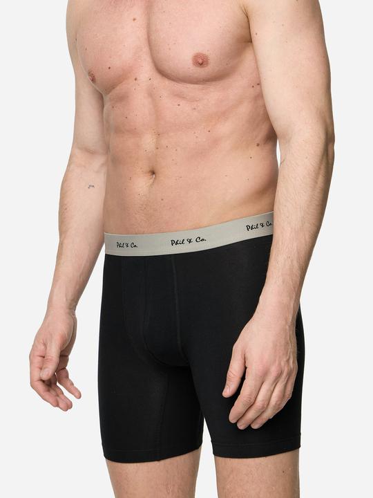 Immagine prodotto Phil & Co. Berlin Pantaloni retrò in jersey Boxer lunghi (XL, confezione da 3)