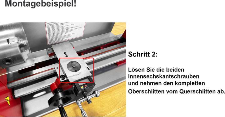 Produktbild Paulimot Höhensupport für Drehmaschine SIEG C2 und SC2