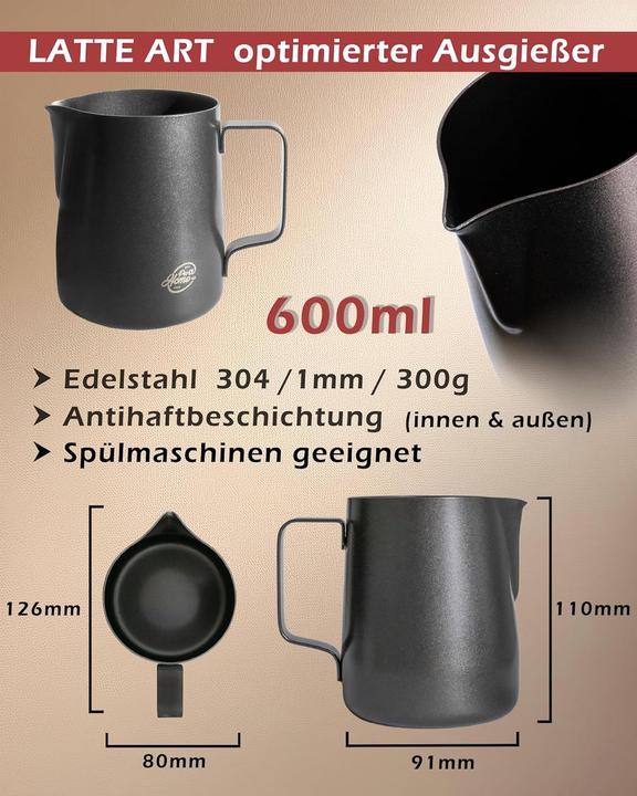 Actual product image PRO Barista milk jug (0.60 l)