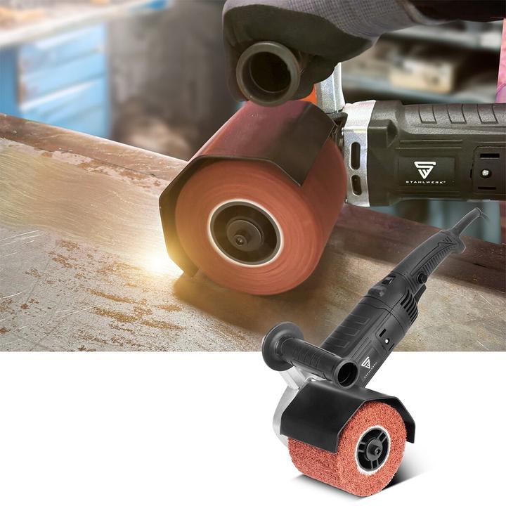Immagine prodotto Stahlwerk SM-1500 ST satinatrice con potenza di 1.500 W e 600 - 3.200 giri/min. (Smerigliatrice a rulli, 1500 W)