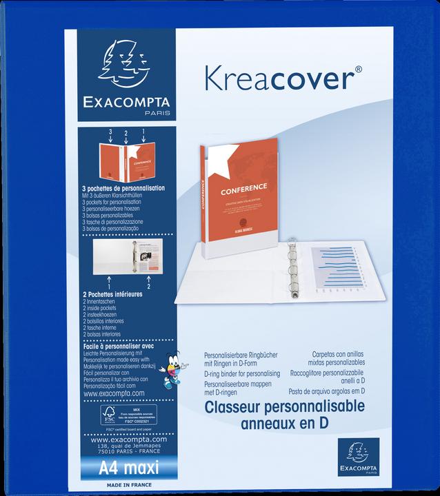 Immagine prodotto Exacompta Raccoglitori ad anelli (A4, 67 mm, 1 Pezzo/i)