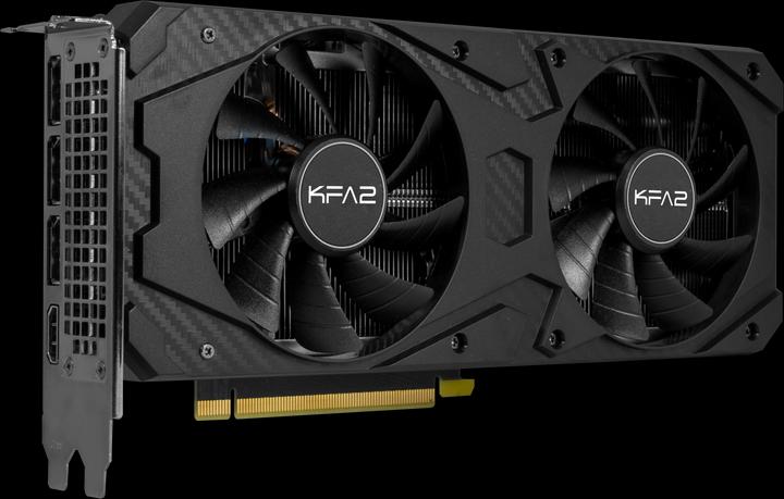 Actual product image KFA2 GeForce RTX 3060 Ti 1-Click OC LHR (8 GB)