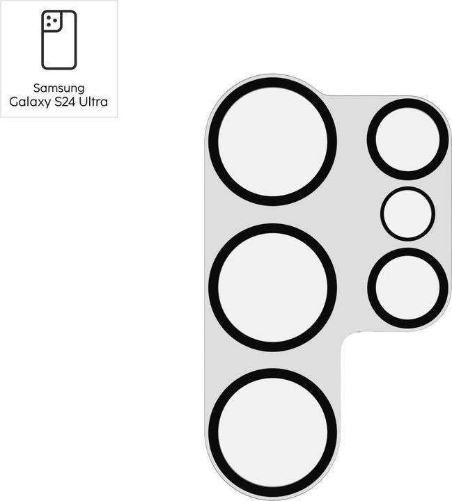 Actual product image Hama Cam Protect (1 Piece, Samsung Galaxy S24 Ultra)