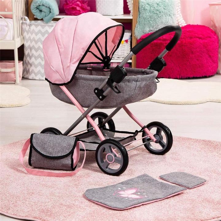 Produktbild Bayer Cosy Doll Pram with Butterflies