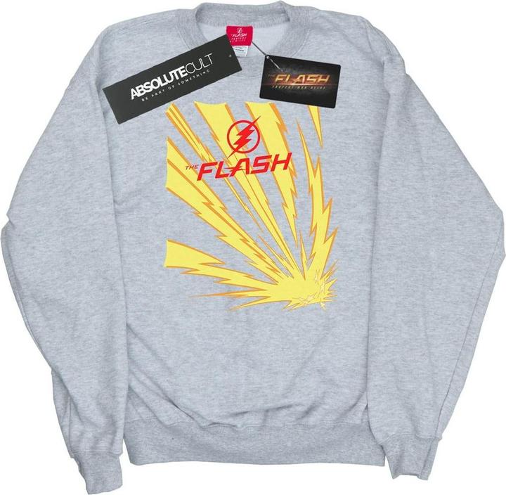 Actual product image Girls The Flash Lightning Bolts Sweatshirt (116)