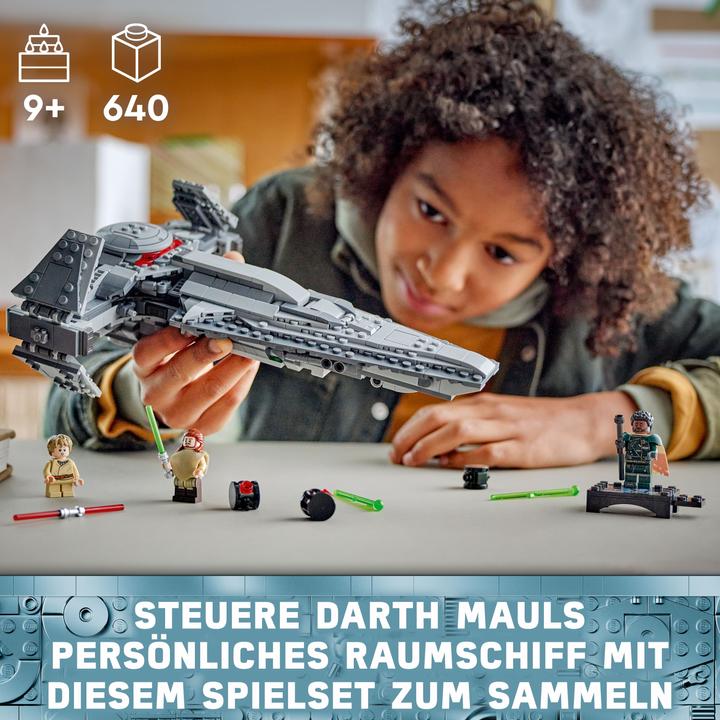 Actual product image LEGO Darth Mauls Sith Infiltrator (75383, LEGO Star Wars)