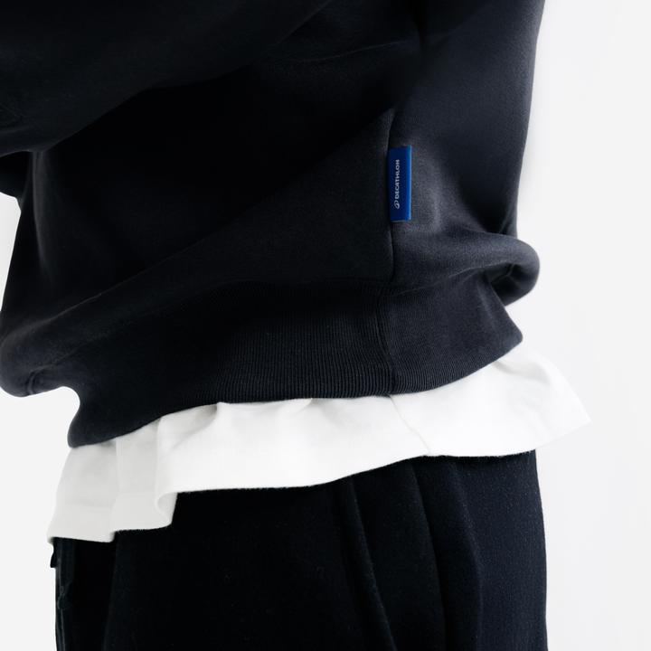 Produktbild Decathlon Sweatshirt unisex Relax - schwarz (XS)
