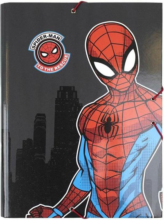 Produktbild Spiderman Ordner Schule, schwarz (1 Stück)