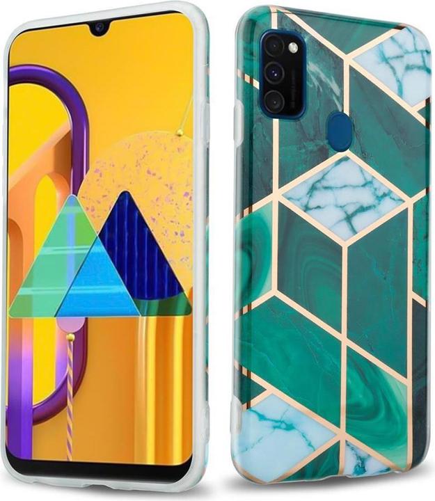 Actual product image Cadorabo IMD TPU Colorful Marble Cover (Huawei P20 Lite)