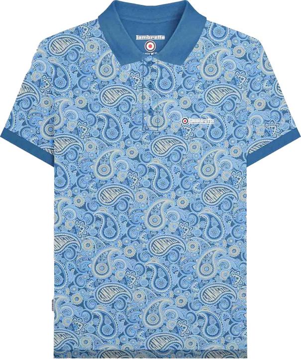 Lambretta SS25 Poloshirt Mit Markenzeichen