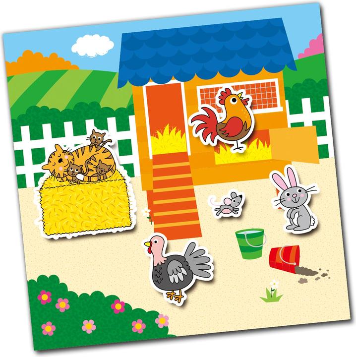 Actual product image GALT Farm stickers for children